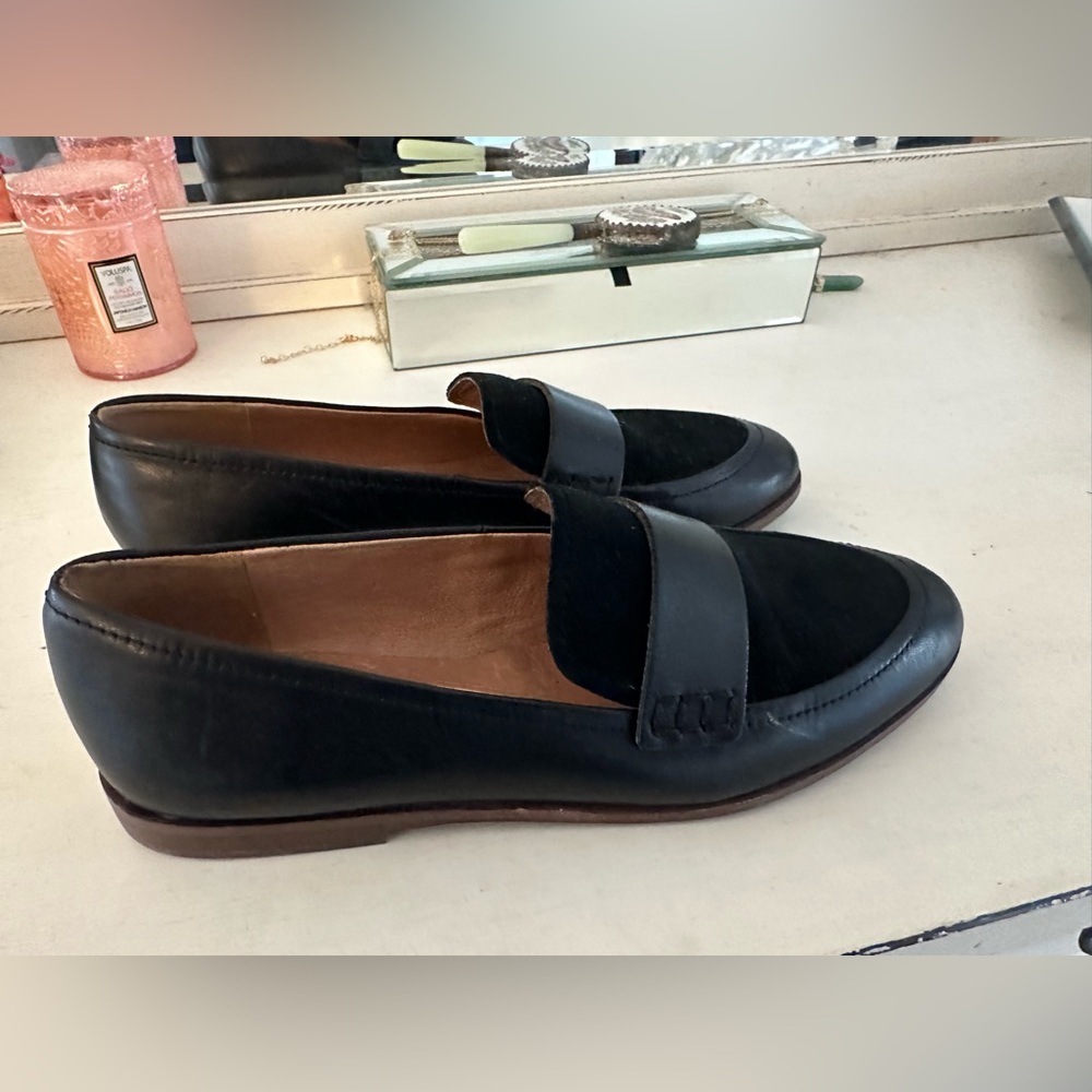 Madewell Leather and Suede Loafers